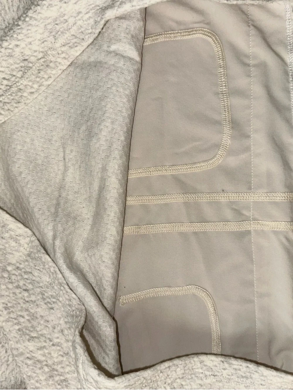Lululemon Men’s At Ease Hoodie - Textured Knit - beige - Size M